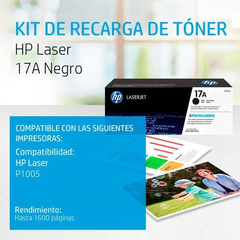 Toner Hp 17a Original Cf217a 1600pag M102w M130fw Gtia Of Cs en internet