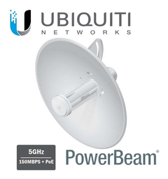 Antena Power Beam Rocket Dish Ubiquiti 22 Dbi Pbe-m5-300 - tienda online