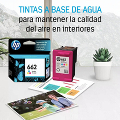 Imagen de Combo Cartucho Hp 662xl Negro + Hp 662 Estandar Color