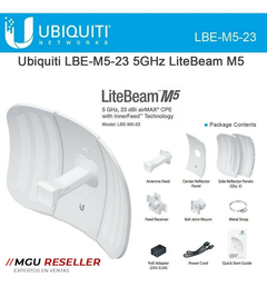 Antena Ubiquiti Litebeam Lbe-m5-23 5ghz Direccional Airmax en internet