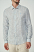 Camisa Linho Listrada Relax