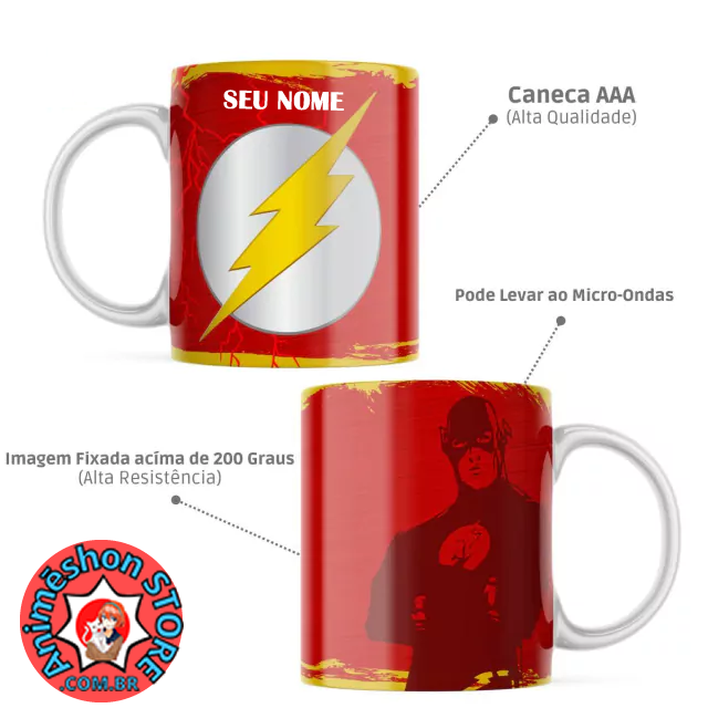 Caneca My Hero Academia: o Filme, 2 Heróis (2018): Modelo 02