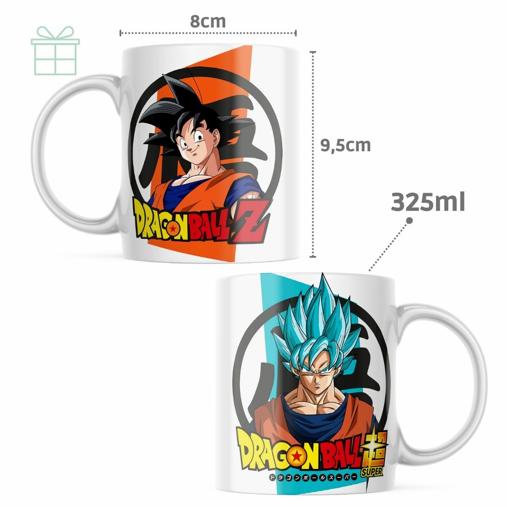 Caneca Dragon Ball Z Personagens