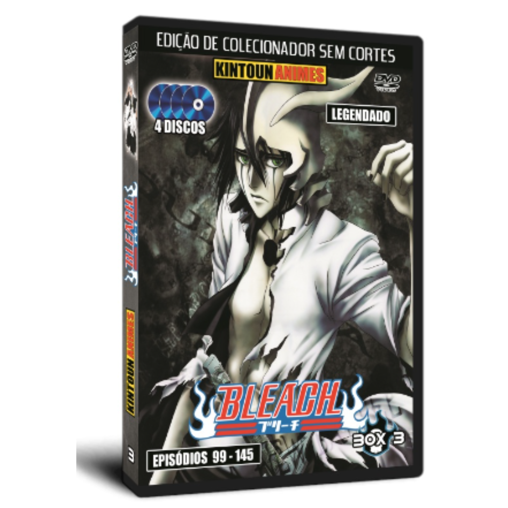 Dvd Anime Bleach Série Completa + Filmes + Live Action