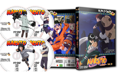 NARUTO 9 TEMPORADA COMPLETA EM 2 DVDS