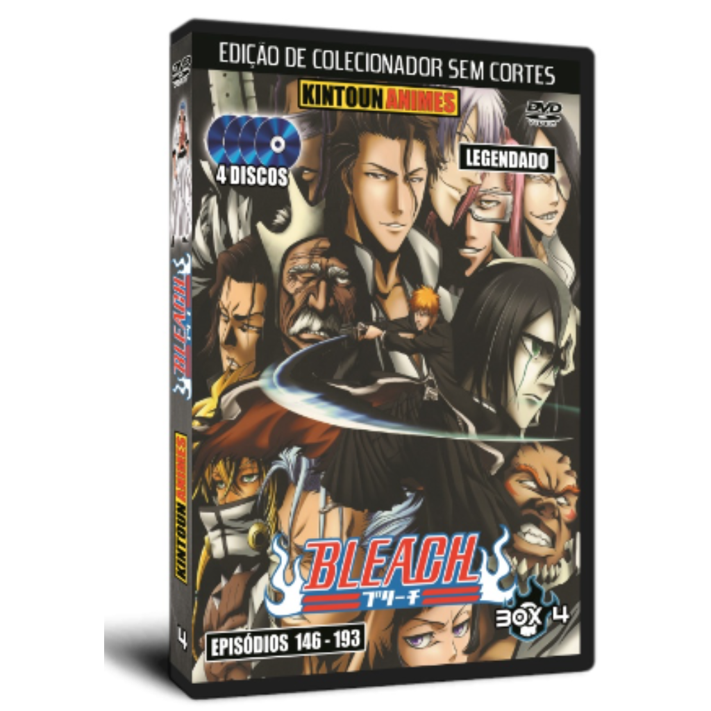 Dvd Bleach 2 Episódios 5-8 Dvd Nacional e Original, Filme e Série Playarte  Usado 81278409