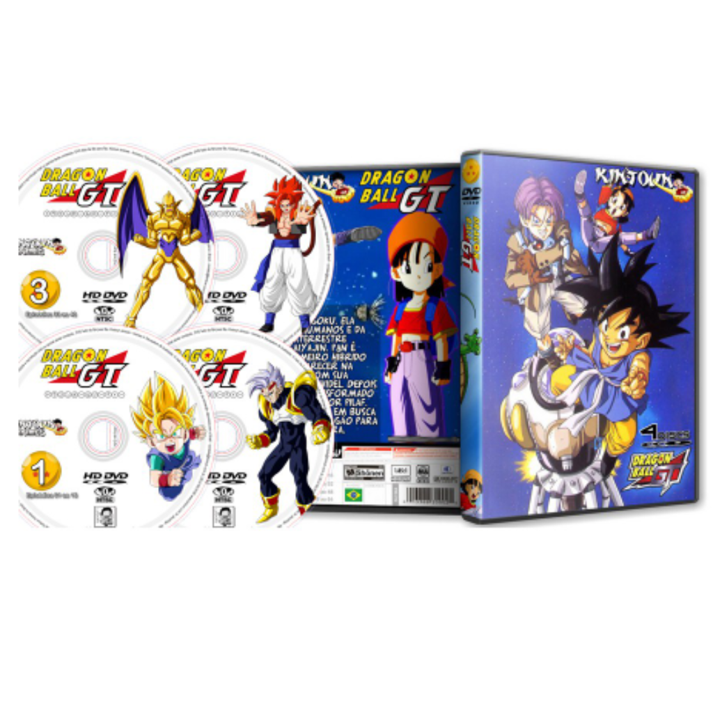 Coleção de Dvds Anime Dragon Ball Completa e Filmes Completos