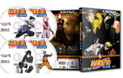 DVDS Naruto Clássico e Naruto Shippuden Completo + 118 Episódios