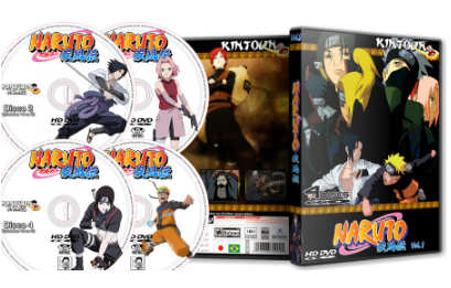 Coleção de DVDS Naruto Classico e Naruto Shippuden + Filmes e Ovas