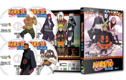 Dvd Box Naruto Shippuden Box 2 ( 4 Discos) Novo E Dublado