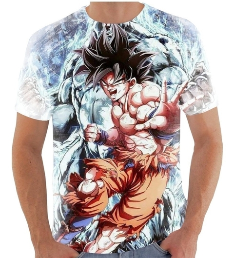 Camiseta Camisa Regata Dragon Ball Adulto Colorido Desenho