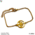 Pulsera árbol de la vida acero dorado - comprar en línea