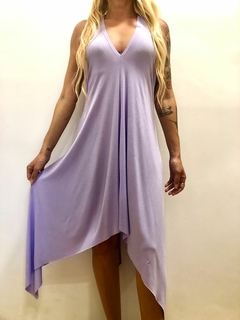 Saída de praia/Vestido Lavanda Tamanho U