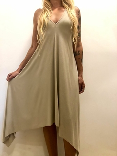 Saída de praia/Vestido Nude Tamanho U