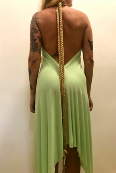 Saída de praia/Vestido Verde Lima Tamanho U - comprar online