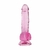 DILDO REALÍSTICO TRANSPARENTE C/ VENTOSA 24 X 3,8CM - SI - comprar online