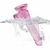 DILDO REALÍSTICO TRANSPARENTE C/ VENTOSA 24 X 3,8CM - SI - Pimenta Love Shop