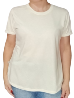 CAMISETA FEMININA BABY LOOK T-SHIRT GOLA REDONDA - comprar online