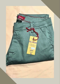 CALÇA SARJA ALFAIATARIA SUPER SKINNY CINZA DETALHE REF 700102