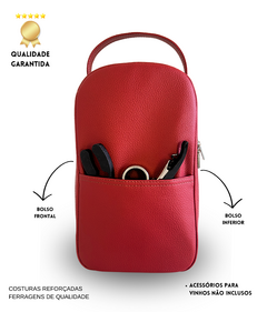 Bolsa para vinhos e taças Slim Bag Terracota com Café térmica na internet