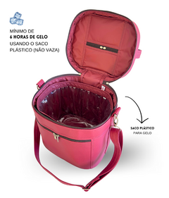 Bolsa para vinhos e taças Multt Bag Bordô térmica - comprar online