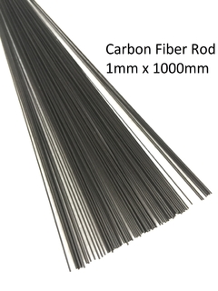 Varilla de fibra de carbon 1mm - Nanous Aircraft