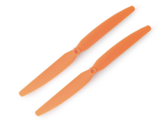 Hélice para RC 7x3.5 Naranja - Nanous Aircraft