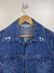 Imagem do Jaqueta jeans bordado flores, veste M/G