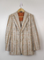 Blazer xadrez vintage tons terrosos, veste P - comprar online