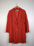 Trench Coat Vintage Vermelho, veste M - comprar online