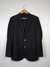 Blazer Preto Risca de Giz, veste M - comprar online