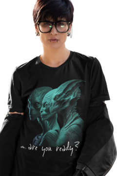 Are you ready - Quality T-Shirt Feminina Aliencorp - comprar online