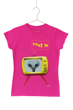 Tune in - Quality T-Shirt Feminina Aliencorp - comprar online