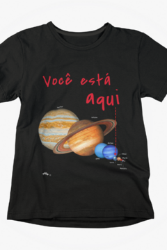 Você está aqui - Quality T-Shirt Infantil Aliencorp