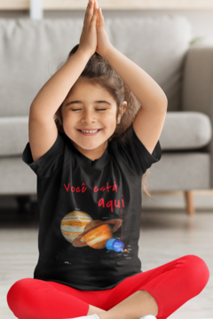 Você está aqui - Quality T-Shirt Infantil Aliencorp - comprar online