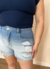 Imagem do Shorts Jeans Mom Deep Rasgado