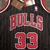 Chicago Bulls HWC Retrô 95/96 - Masculina - Preta com listras Vermelhas