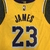 Los Angeles Lakers Authentic Icon Edition 75º NBA 21/22 - Masculina - Amarela