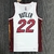 Imagem do Miami Heat Association Edition 75º NBA 21/22 - Masculina - Branca