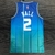 Charlotte Hornets City Edition 75º NBA 21/22 - Masculina - Tons de Azul na internet