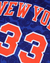 New York Knicks BAPE x Mitchell & Ness (Ewing 33) - Masculina - Azul - CLVSSIC STORE | Regatas de Basquete