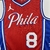 Imagem do Philadelphia 76ers Statement Edition 22/23 - Masculina - Vermelha