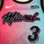 Miami Heat City Edition 20/21 - Masculina - Degradê - loja online