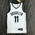 Brooklyn Nets Association Edition 75º NBA 21/22 - Masculina - Branca - comprar online