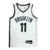 Brooklyn Nets Association Edition 75º NBA 21/22 - Masculina - Branca