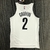 Brooklyn Nets Association Edition 75º NBA 21/22 - Masculina - Branca - comprar online