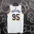 Los Angeles Lakers Association Edition 75º NBA 21/22 - Masculina - Branca na internet