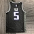 Sacramento Kings Statement Edition 75º NBA 21/22 - Masculina - Preta - CLVSSIC STORE | Regatas de Basquete