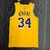 Los Angeles Lakers Icon Edition 75º NBA 21/22 - Masculina - Amarela na internet