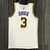 Los Angeles Lakers Association Edition 75º NBA 21/22 - Masculina - Branca